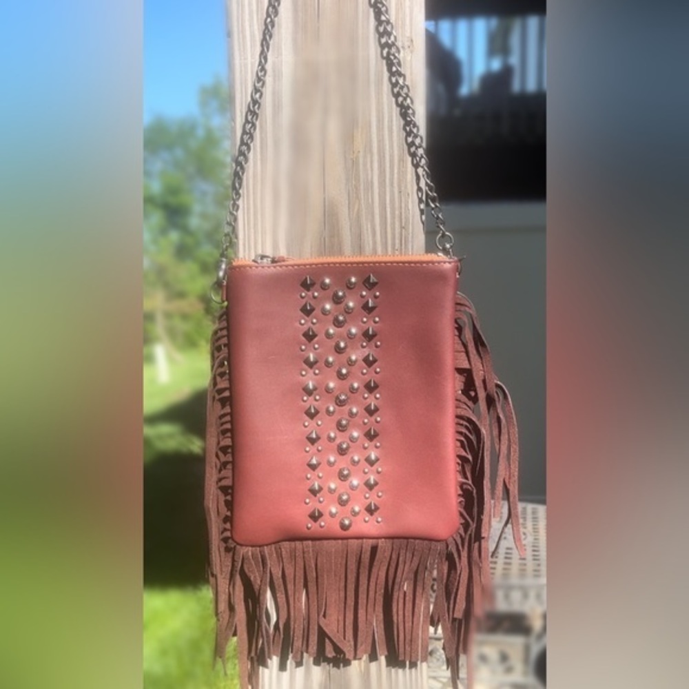 Fringe Crossbody Bag